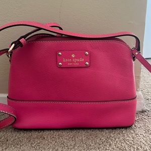 Pink Kate Spade Leather Crossbody